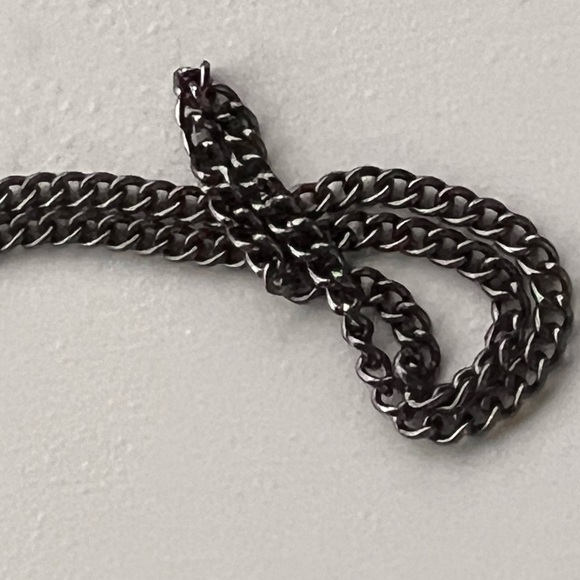 Whiting & Davis Crossbody black mesh bag, NWOT. - Picture 7 of 7